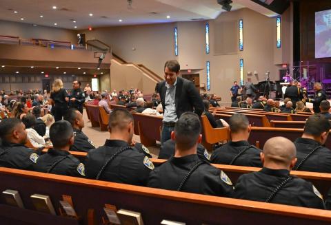 Josh with Stockton Police