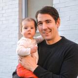 Congressman Harder with his daughter Lillian