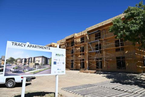 Tracy housing construction