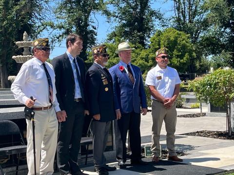 memorial day josh with group