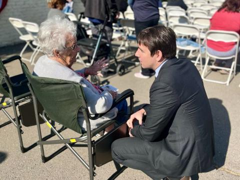 Memorial Day Josh With Woman