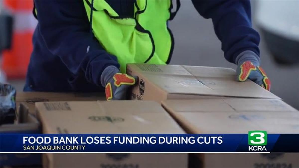 Stockton Food Bank Cuts