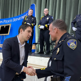 Rep. Josh Harder and Stockton Police