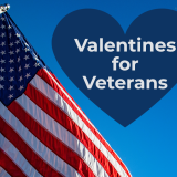 valentines for vets flag