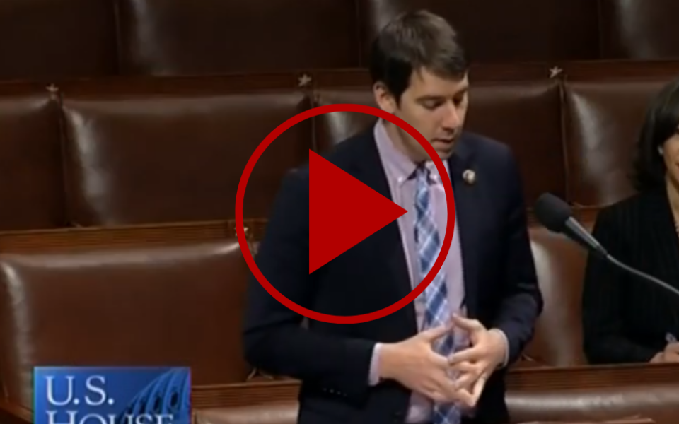 Rep. Harder on the House Floor